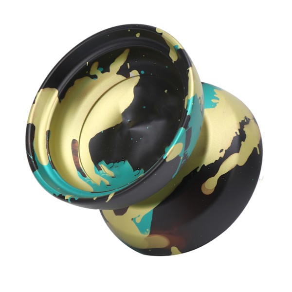 Yoyo Ball Alloy Yoyo Toy med erstatnings Yoyo Strings for barn over 8 år gammelGrønn