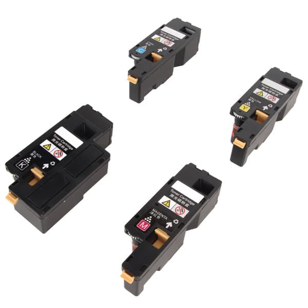4-pack tonerkassettbytesats för Xerox Phaser 6000 6010 Workcentre 6015 skrivare
