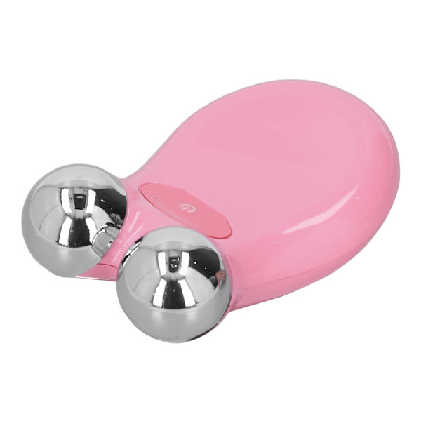 Ansiktshudpleie Maskin Mikrostrøm Håndholdt Mini Bærbar Hudstrammende Massasje Apparat Rosa