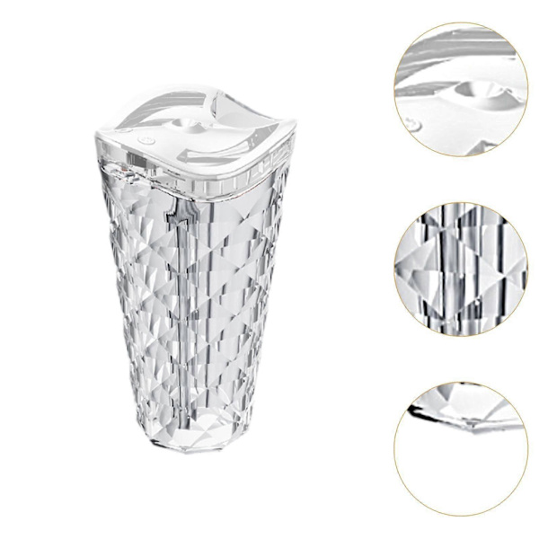 Liten Skrivbordsluftfuktare 2 Spraylägen Sval Mist Luftfuktare för SPA Bil Sovrum-Stil A- Stil A