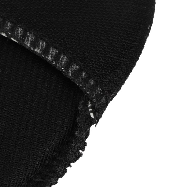 1 par skjulte skridsikre højhælede forfodspudepude fodplejeværktøj (sort)