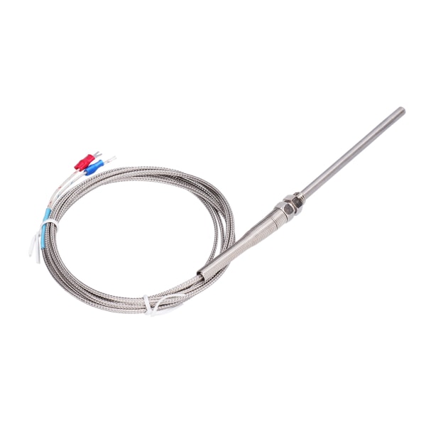 K Typ Temp Termoelement Temperatursensor Thermal sond Rostfritt stål 0~600℃ WRNT‑187Vanlig typ 5 Meter