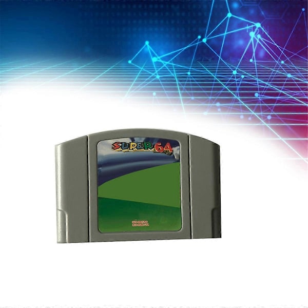 N64-pelille Super 64 -klassikkopelikortti
