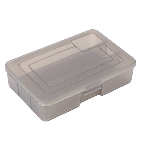 3 Grids lokker Opbevaringsboks Fiskegrej Container Ske Krog Agn Tackle Case