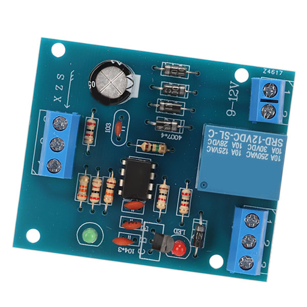 Vattennivåregulatormodul 12V Automatisk nivåreläkretskort Vattennivåbrytare Avkänningsregulator