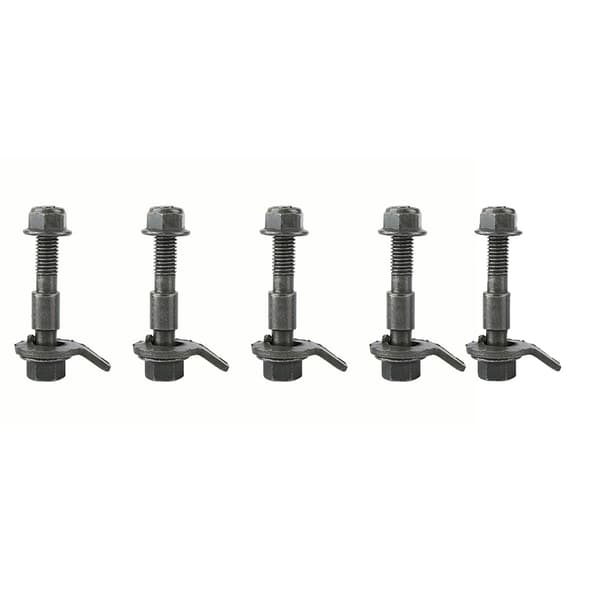 5 stk. 12 mm køretøjer stål firehjulsudmåling justerbart camber-sæt Cam Bolt Army Green