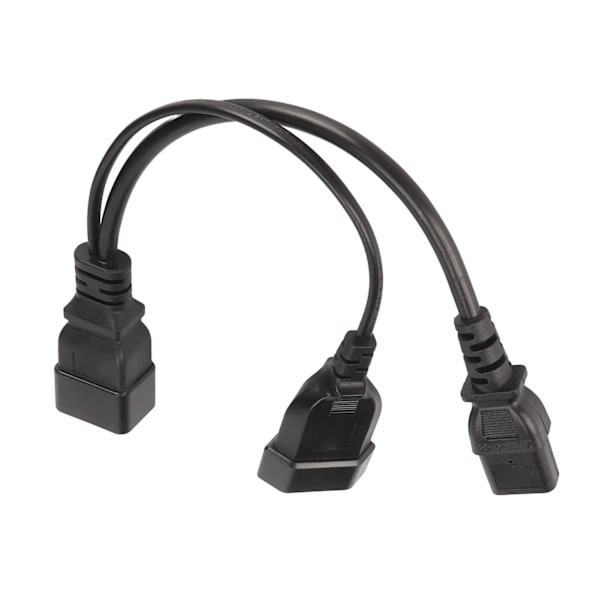 IEC320 C13 og EU-stik til IEC320 C20-strømledning IEC320 C13 og EU-hunstik til IEC320 C20 Y Splitter-strømledning 12,6 tommer