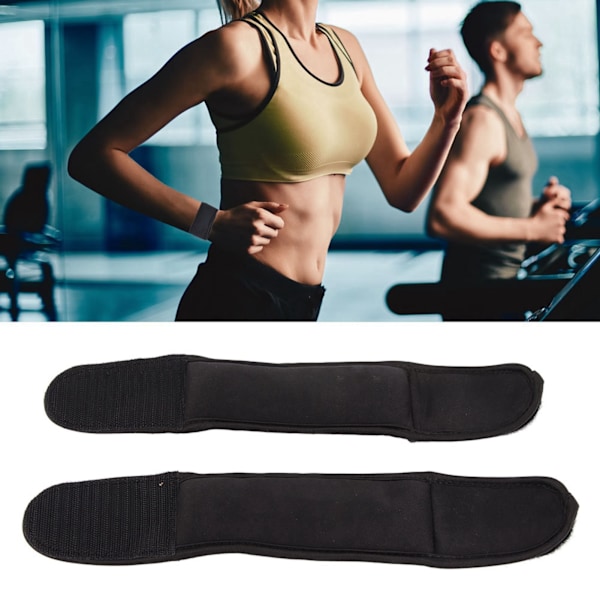 2 stk. 1 kg vægt håndledsværn sandpose justerbar ultratynd udstyr til løb fitness 32x6cm