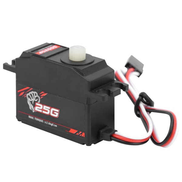 S0025P 25g Digital Servo med Plastgir Reservedel Tilbehør for 1/12 RC Bil Båt Modell