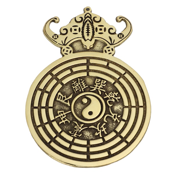Feng Shui-anheng i messing - robust og utsøkt Feng Shui-anheng-ornament - gaver til hjemmekontorbildekorasjon