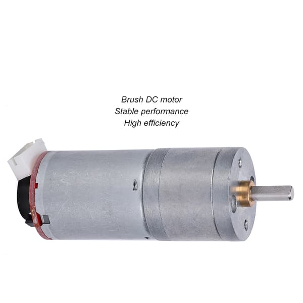 DC-girmotor med hastighetskoder børstet DC-motorreduksjon kobber rustfritt stål - 1 stk DC12V 100RPMDC12V 100RPM