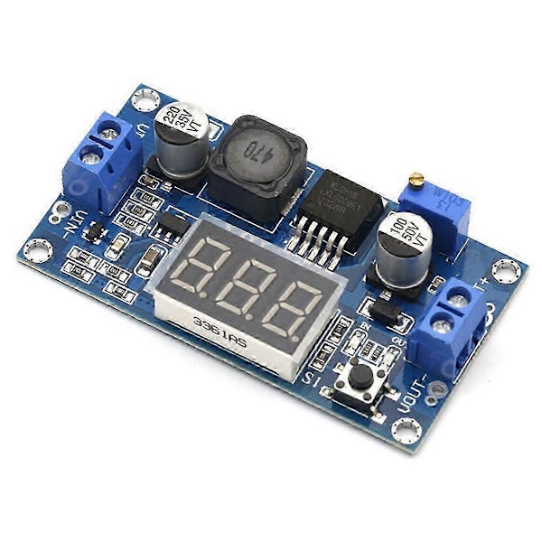 2st XL6009 DC-DC Booster Modul Justerbar Step-Up Boost Converter Modul DC-DC 4.5V-32V till 5V-35V 4A Step-Up Modul