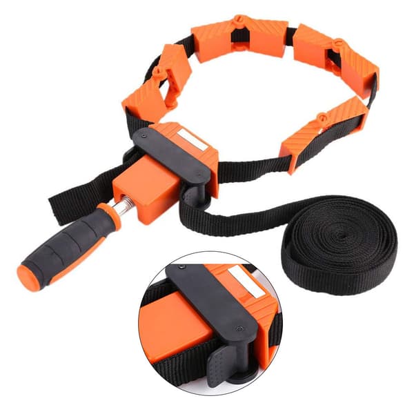 Nylon MultiFunction Bindebelte Klemme Ramme Trebearbeidingsverktøy Polygoner Vinkelklips