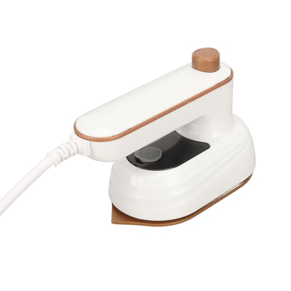 Mini Strykmaskin Roterbart Fällbart Handtag Termostat Bärbart Handhållet Ångstrykjärn 110‑220V EU-kontakt