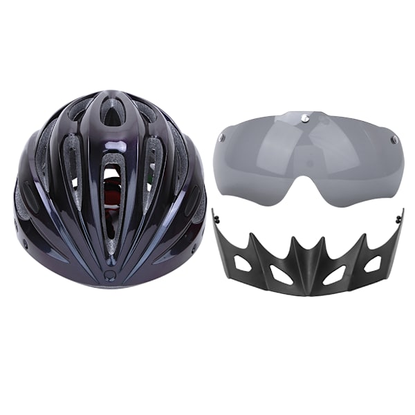 K80 Unisex Vuxen Cykel Magnetisk Typ Glasögon Hjälm Cykelutrustning för Cykel