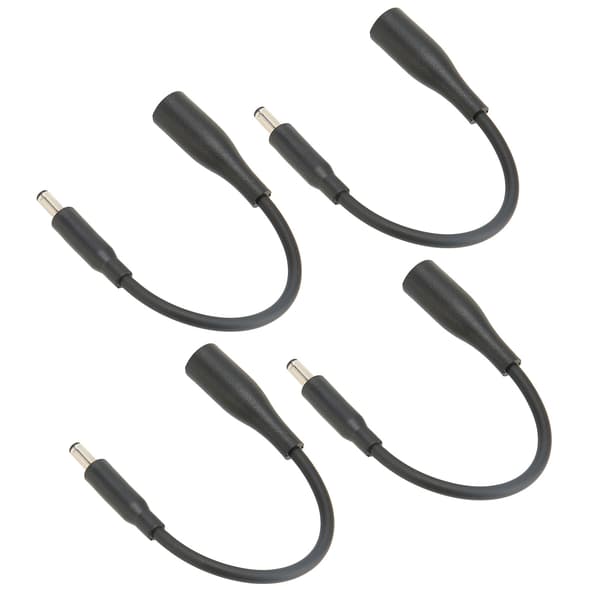 4 stk. DC 7.4x5.0mm til 4.5x3.0mm adapterkabel Plug and Play bærbar spidsadapterkonverterkabel til Dell bærbar computer