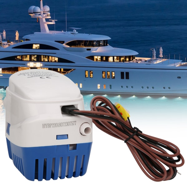 HYBP2 G1100-02 24V vannyacht miniatyr kloakk selvsugende høystrøm nedsenkbar automatisk pumpe