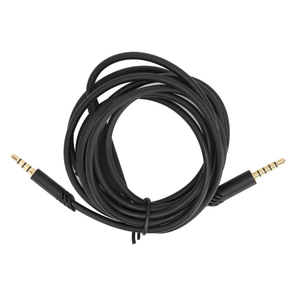 2M hörlurskabel Plug and Play Audio Line Volymkontroll för Logitech Astro A10 A30 A40