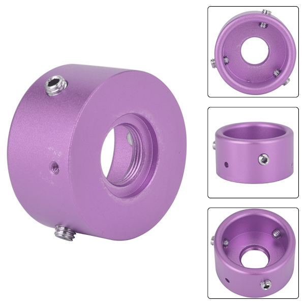 HH-ALM01 Stor aluminiumlegering larmring bilantenn sugkopp klämkantsensor lila
