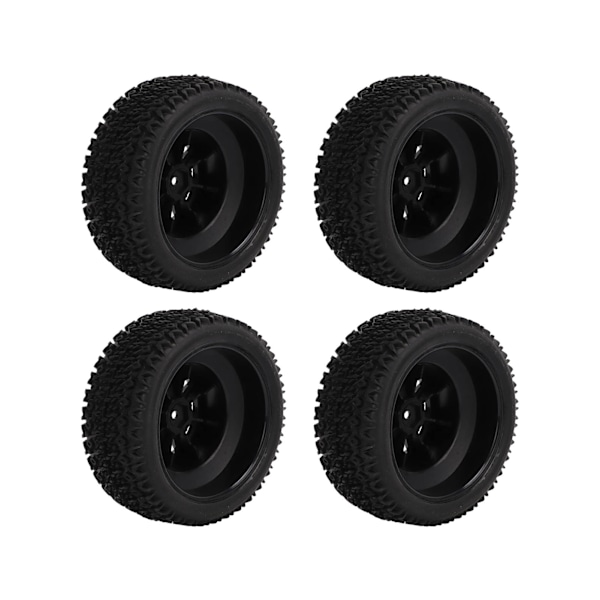 4 st Short Course Truck-däck 12 mm Hex RC Short Course Truck Gummidäck för Traxxas Slash för HPIOrange