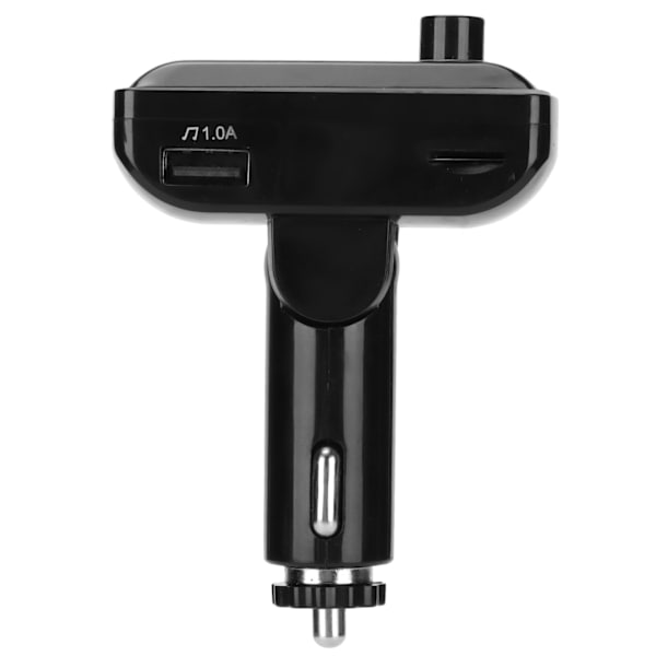 FM-sender bil adapter BT 5.0 omgivende lys håndfri opkald MP3 WAV-format musik USB-opladning biloplader F12