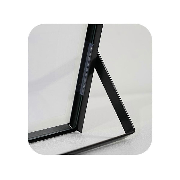 Metall Bilderamme med Passepartout, egnet for 12,7 x 17,8 cm bilder, Fotorammer 5x7' A