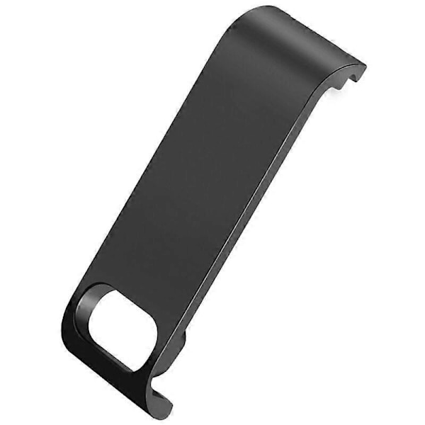 Kamerabatterifackslucka Typ-C Snabbkopplingsladdningsportskydd Kompatibel med GoPro Hero 8 Black, Modell: Black