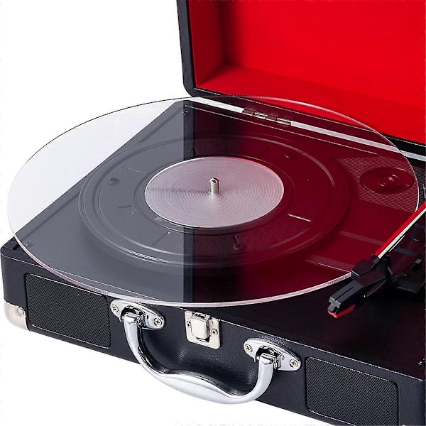 Akryl Platespillermatte, 12-tommers Sklisikker Matte for Vinylplatespiller