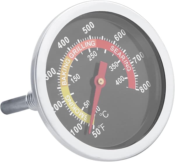 Weber Grilltermometer Lock Genesis 50~800℉ Rostfritt Stål Grilltermometer Temperaturmätare för Grillmatlagning