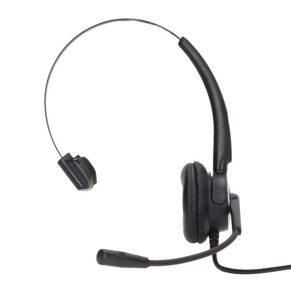 Trafikheadset Brusreducering Ergonomiskt Justerbart Ultraklar Samtal Plug and Play RJ9 Headset med Mikrofon