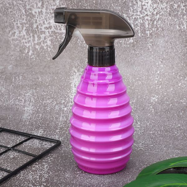 Salong Barber Shop Frisör Sprayflaska Hårstyling Vattenkanna Vattenkokare 400ml Lila