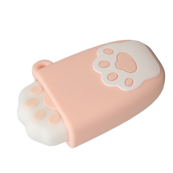 U Disk USB2.0 Hot Swap Cat Paw Shape Cartoon Style Portabel Vibrationsbeständig Flash Drive for Win för OS X Pink 64G