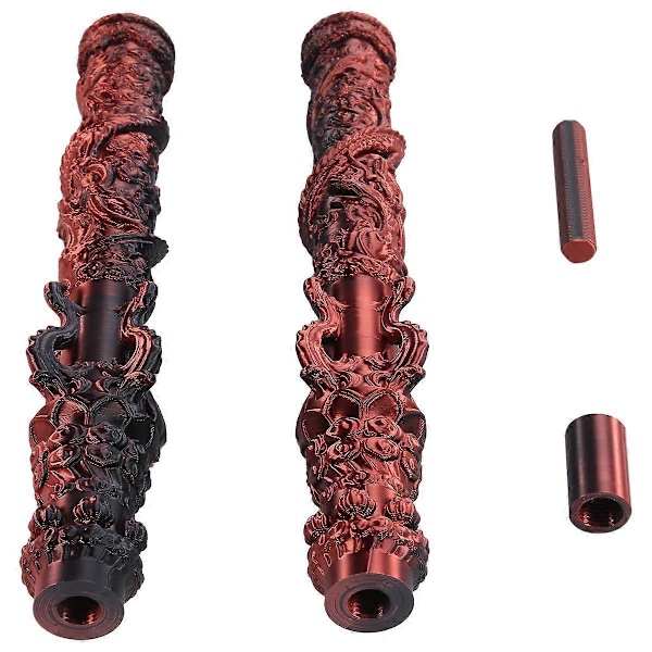 Sun 3D-print Jingu Bang Håndværk Ornamenter, Sort-Rød