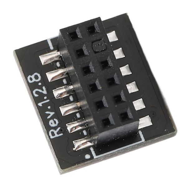 TPM 2.0 -moduuli MSI 12Pin SPI:lle TPM2.0 Turvallinen ja vakaa suorituskyky Kestävä 12-nastainen SPI-moduuli Win 11:lle