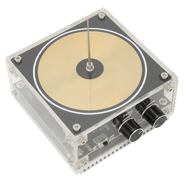 Musikspole 10 cm Solid State Bluetooth Musikspole Bue Plasma Højttaler Kunstig Lyn Bordlegetøj US Stik 100-240V