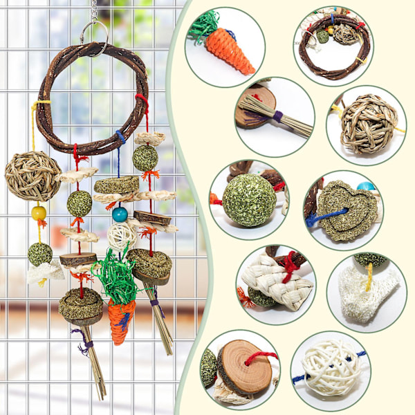 Lemmikit Linnut Hamsterit Kanit Purulelut & Hammashoito & Pureskelu