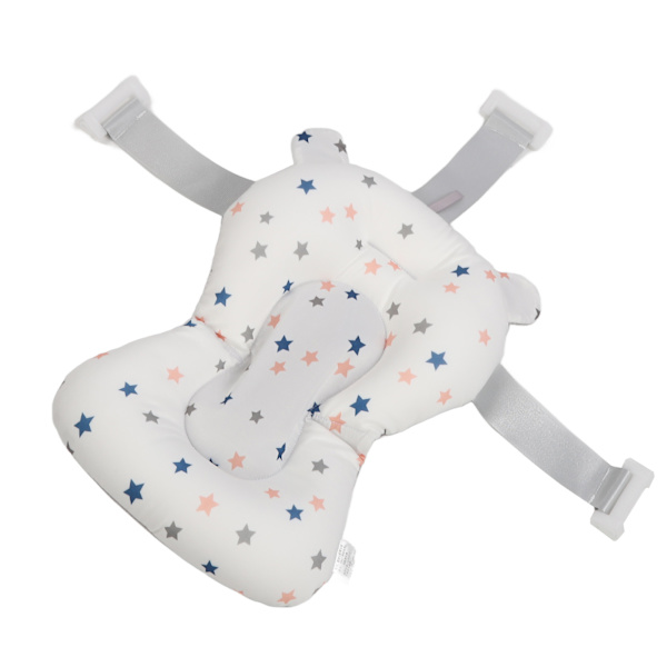 Baby badbalja pad bärbar halkfri bekväm mjuk flytande spädbarn badkudde för babyshower