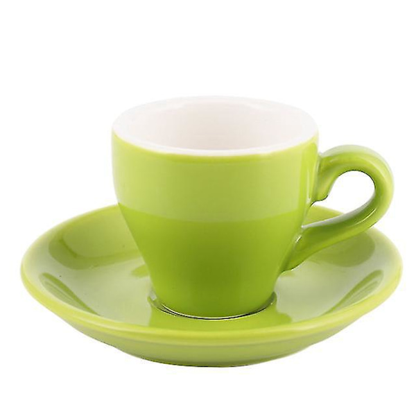 Italialainen Espresso Musta Makronikahvikuppeli - Vihreän Hedelmän Maku