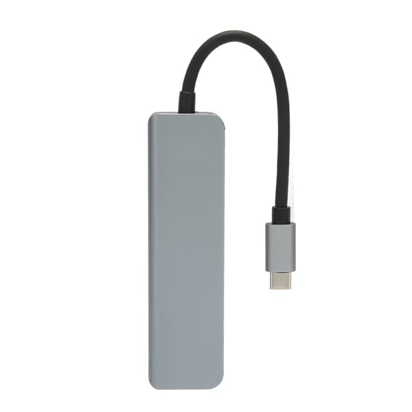 USB C 3.0 Hub Ultra Slim Plug and Play 5 i 1 5 Gbps Hi Speed USB Multiport Hub Adapter til PC Laptop Printer USB Flashdrev