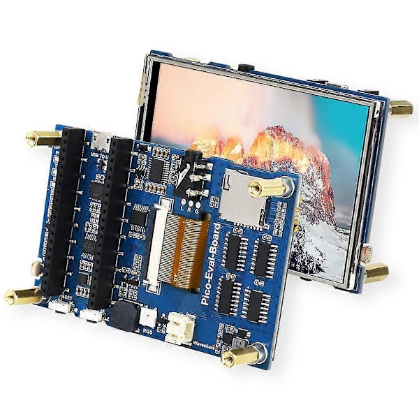 Yleisarviointilevy Raspberry Pi Picolle 3,5 tuuman 65K värikkäällä LCD-näytöllä