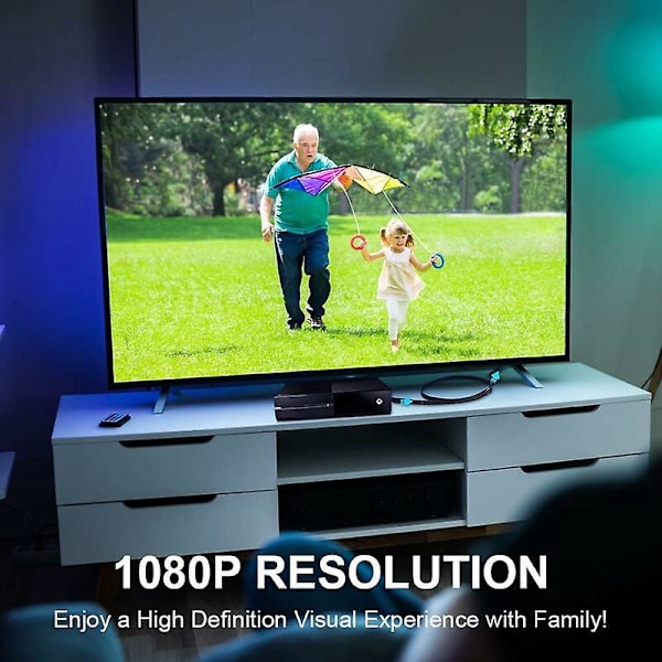Scart till HDMI o Video Adapter för HDTV/DVD/Decoder/PS3/PAL/NTSC - Konverterare