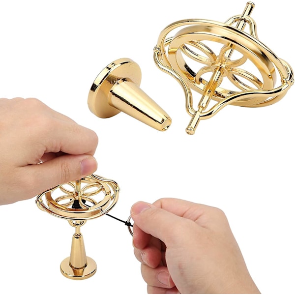 Precisionslegering Anti-Gravity Rotation NCE Leksaksgyro Stresslindring Vetenskap Lärande Leksak för Vuxna Barn