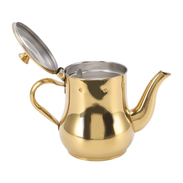500 ml kaffekande i rustfrit stål med tekande til kaffe, køkken, guld