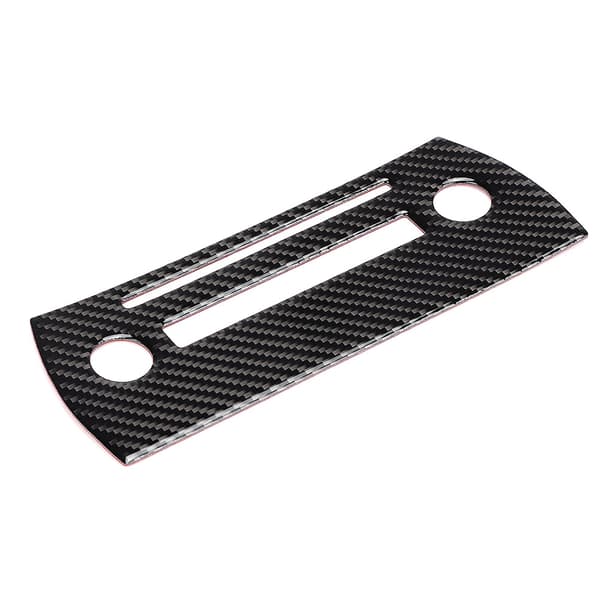 Kolfiber Bil Interiör CD Kontrollpanel Ram Trimskydd Passar för Lexus NX 200 200t 300h 14-19