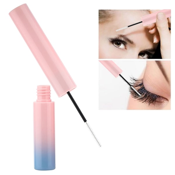10 stk tomme mascaraflasker med fin børstehode DIY mascarabeholder påfyllbar flaske