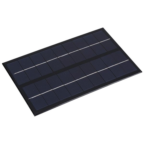 3W 9V Mini Polykrystallinsk Solpanel til DIY Solcellelampe Telefon Batterioplader