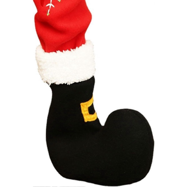 Julbordsbensskydd Juldekoration, Hantverk, Tvättbart, Kreativt, Stolsbensstrumpa Möbelstrumpa