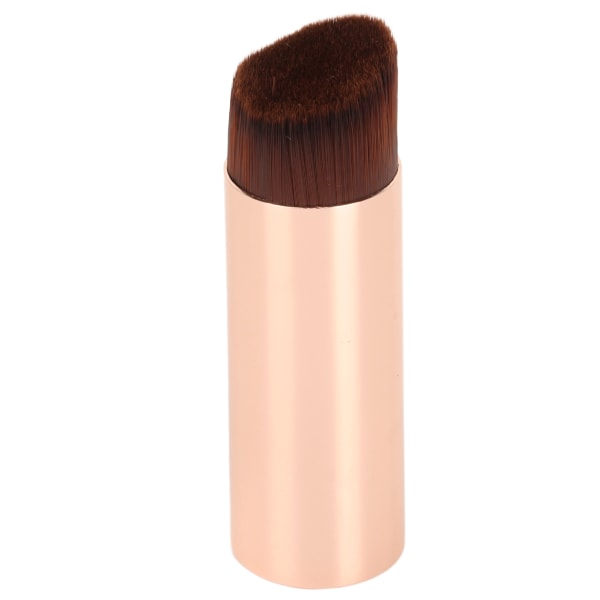 Skrå fladt hoved makeup blød børsteblanding Mini bærbar kosmetisk børste til ansigtsrejser