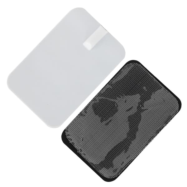 10 stk. silikon kroppsmassasje erstatningselektrode pute digital terapi maskin elektrode patch 6 x 9 cm