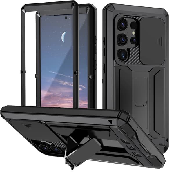 Tech-Protect Galaxy S24 Ultra Skal Kevlar Pro Cam Svart size 100